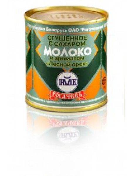 конс. Молоко сгущ. Лесной Орех 380г*30 ж/б Рогачев конс. Молоко сгущ. Лесной Орех 380г*30 ж/б Рогачев